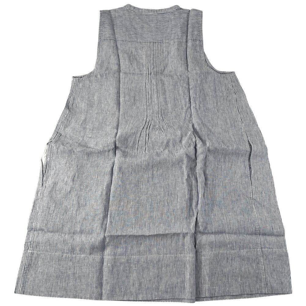 Faherty Blue Mini Stripe Isha Dress XL - Picture 6 of 13